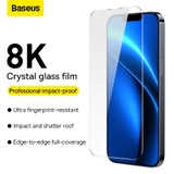 Cường lực All-glass Crystal Series Shatter-resistant Tempered Glass EasyStick Film iP14