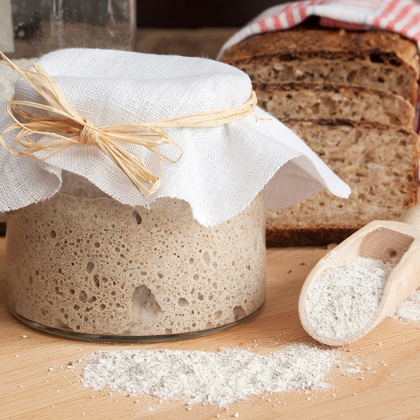 Cách nuôi men làm bánh mì tự nhiên tại nhà đơn giản