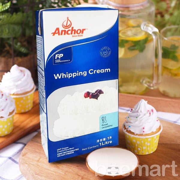Cách làm kem vani với whipping cream