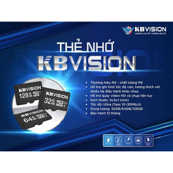 THẺ NHỚ MICRO SD KB VISION 64G