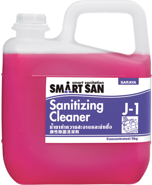Dung dịch tẩy rửa và sát khuẩn Sanitizing Cleaner J-1 5KG