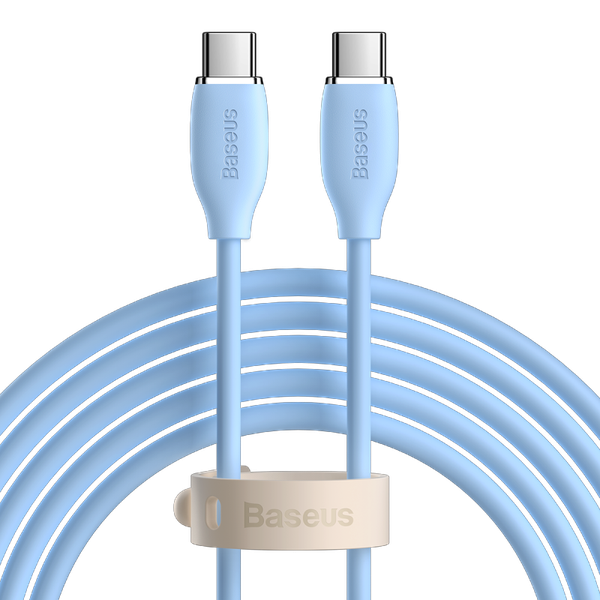 Cáp Sạc Nhanh Type C to Type C 100W Baseus Jelly Liquid Silica Gel Fast Charging Data Cable