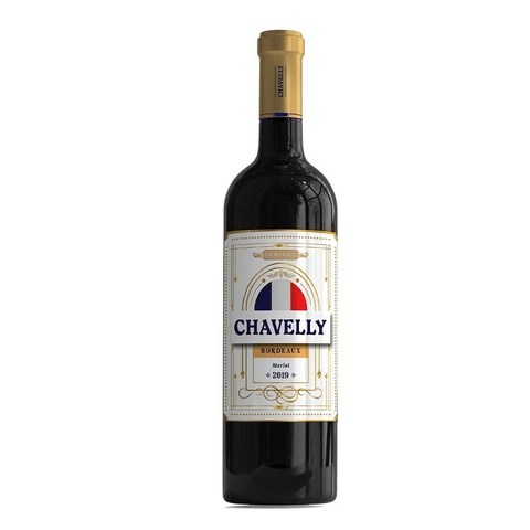 (2023) CHAVELLY - Bordeaux Merlot 2019 13%