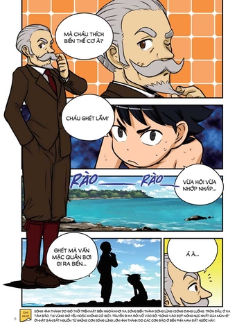 Sách tranh manga Nhiệm vụ khoa học kỳ bí tập 7: Hành trình xuống biển sâu!
