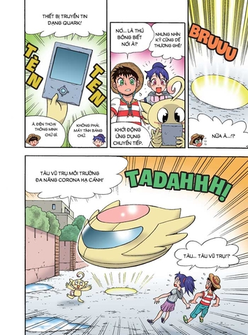 Sách tranh manga Nhiệm vụ khoa học kỳ bí tập 6: Coi chừng! Quái vật bão đến rồi!