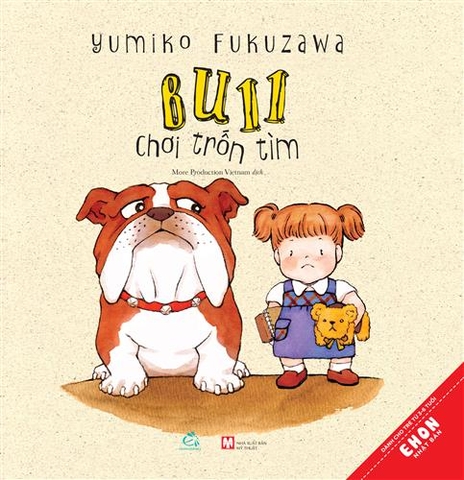 Sách Ehon Nhật Bản - Bull Chơi Trốn Tìm