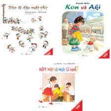 Sách Combo 3 Ehon Nhật Bản kinh điển dành cho trẻ từ 3-6 tuổi