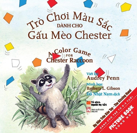 Sách - Trò Chơi Màu Sắc Dành Cho Gấu Mèo Chester - A Color Game For Chester Raccon