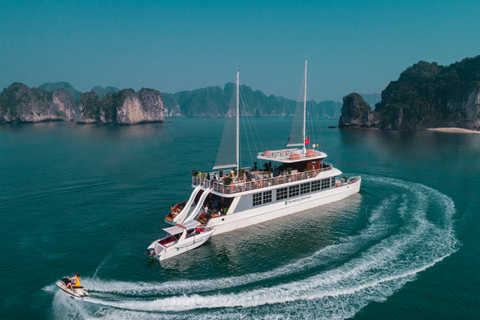 THE CATAMARAN HALONG - LAN HA BAY 1 day with Limousine - Group 32 people max