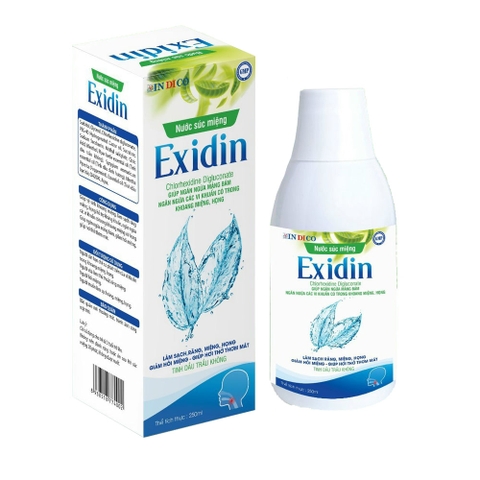 Nước súc miệng EXIDIN (C/250ml)