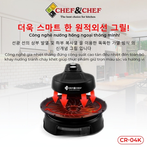 Bếp nướng BBQ 360 Chef&Chef