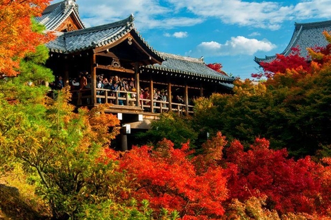 Ngất Ngây mùa lá đỏ sắc thu Nhật Bản - Nghệ thuật du lịch