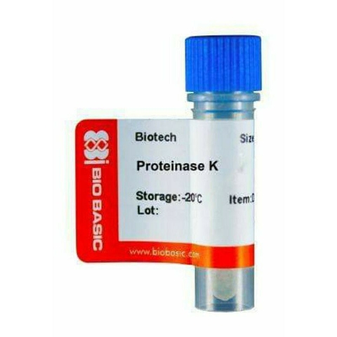 Proteinase K, Mã PB0451, Lọ 50mg, CAS: 39450-01-6, BioBasic-Canada