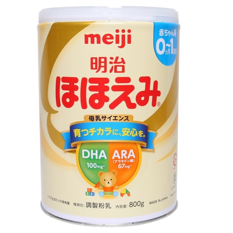 Sữa bột Meiji số 0 nội địa Nhật 800g (0-1 tuổi)