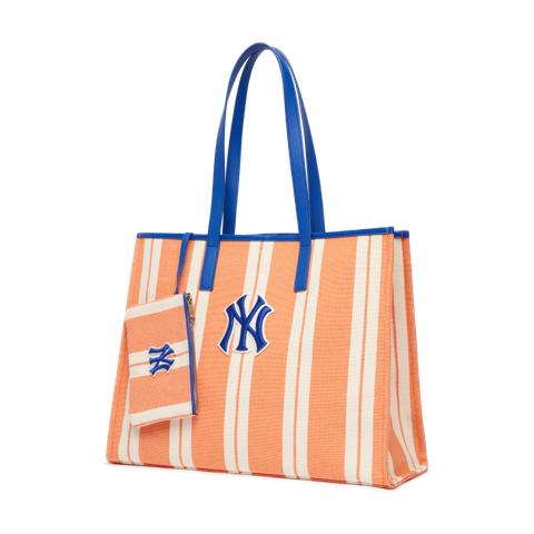 Túi MLB Ethnic Stripe Tote Bag New York Yankees Orange