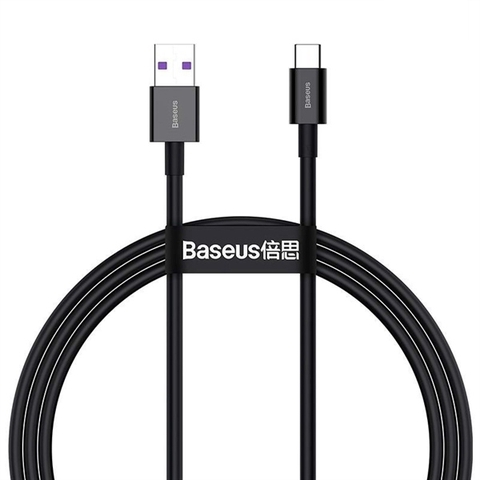 Cáp sạc nhanh Baseus Superior Series Type C 66W (6A/66W, 480Mbps, USB to Type-C, ABS+TPE, Fast Charging Data Cable )