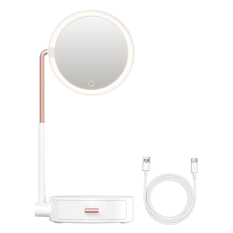 Gương trang điểm Baseus Smart Beauty Series Lighted Makeup Mirror with Storage Box
