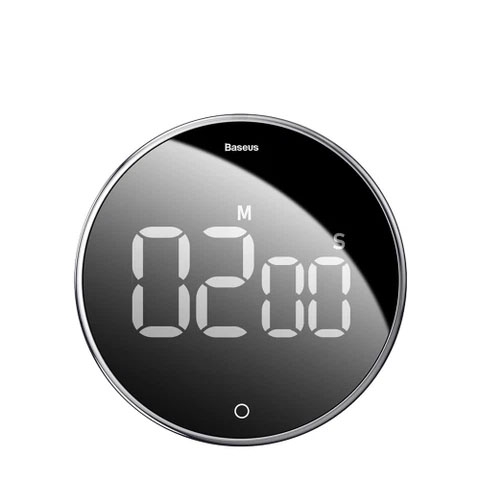 Đồng hồ hẹn giờ đếm ngược Baseus Heyo Rotation LED Countdown Timer Pro