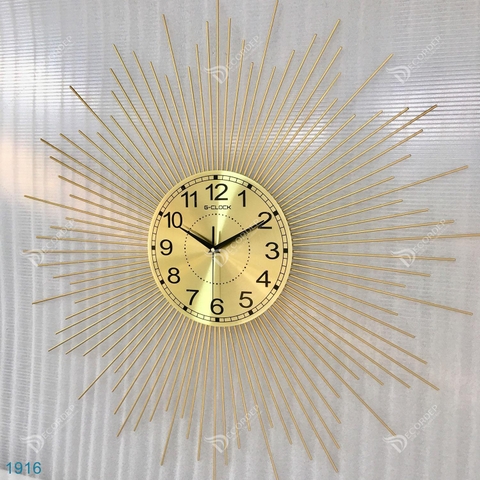 Đồng hồ decor tia nắng mặt trời 1916