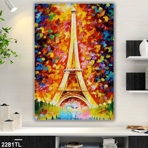 Tranh tháp Eiffel