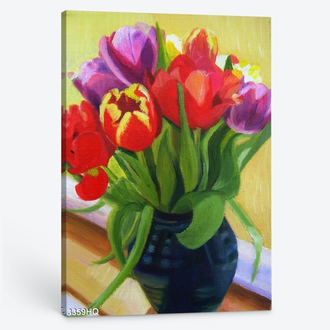 Tranh bình hoa tulip 3359HQ