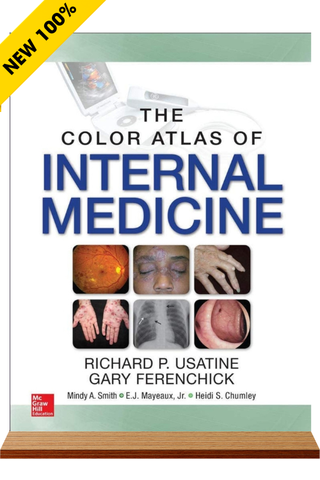 Sách ngoại văn Color Atlas of Internal Medicine 1st Edition