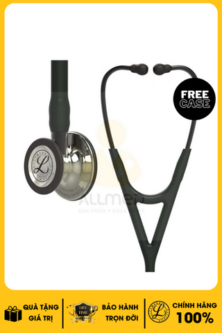 Ống Nghe Littmann Cardiology IV™ Black Champagne 6179 (Limited)