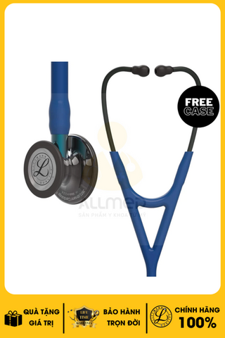 Ống Nghe Littmann® Cardiology IV ™ Polished Smoke & Navy - Blue Stem 6202 (Limited)