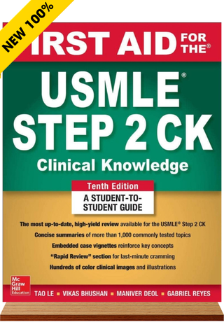 Sách ngoại văn First Aid for the USMLE Step 2 CK, 10th Edition