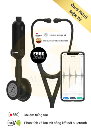 Ống Nghe 3M™ Littmann® CORE Digital Stethoscope - Black 8480