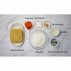 [SNL] Bánh Nướng nhân đậu xanh trứng muối