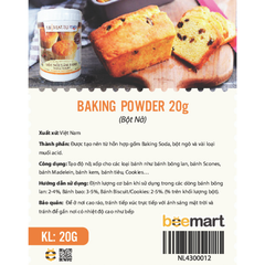 Baking powder 20gr