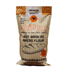 Bột bánh mỳ bread flour Uniflour 2kg