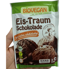 Bột làm kem hữu cơ Vị Socola Biovegan 89g  