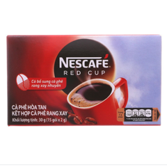 Cà phê đen NesCafé Red Cup 30g ( 15 gói x 2g )