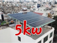 Báo giá điện năng lượng mặt trời 5KW Hòa lưới | Rẻ hơn thị trường 20%