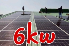 Báo giá điện năng lượng mặt trời 6.3KW Hòa lưới | Rẻ hơn thi trường