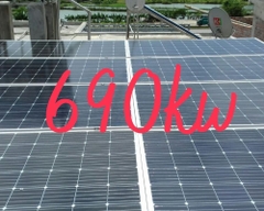 Báo giá hệ thống điện mặt trời 690kw