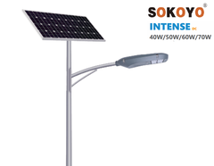 Đèn năng lượng mặt trời INTENSE 60W Chuyên dùng đường phố SOKOYO KY-E-HT-003 ( INTENSE -All in two)