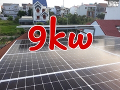 Báo giá điện năng lượng mặt trời 9KW Hòa lưới | Rẻ hơn thị trường