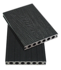 Tấm nhựa giả gỗ vật liệu lót sàn 2 gia ngoài trời chống trơn trượt 2D140X23