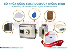 Bộ Khóa Cổng Điện Tử Thông Minh Smartdorlock CL01