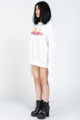 FLAME SWEATER (White)
