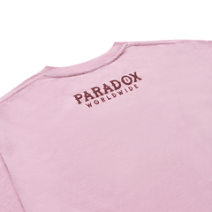 PARADOX® VERTICAL EMBOSSING TEE (Baby Pink)