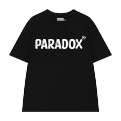 Áo thun Paradox CARTOON LOGO TEE (Black)