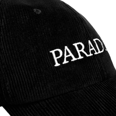 Nón Paradox SIGNATURE CORDUROY CAP (Black)
