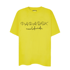 Áo thun Paradox SCRIPT LOGO TEE (Yellow)