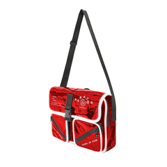 Túi đeo chéo Paradox RED WHITE-WORDING SHOULDER BAG