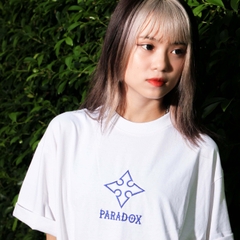 PARADOX® ESSENTIAL EMBROIDERY TEE (White)