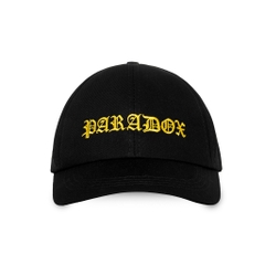 Nón Paradox SINUOUS SIGNATURE CAP (BLACK) - YELLOW WORDING